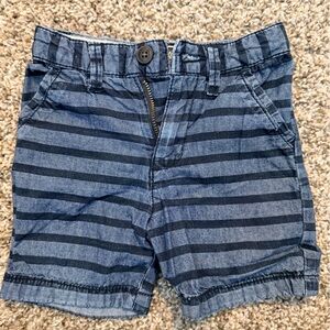 OshKosh B'gosh Navy Striped Kids Shorts